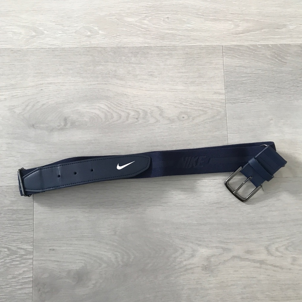 NIKE BLUE BASIC BELT MENS ONE SIZE
